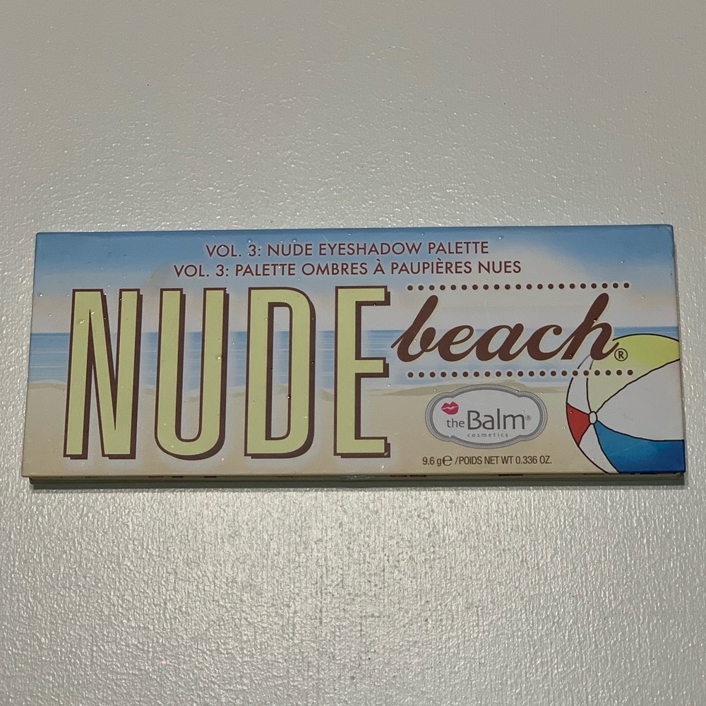 The balm Nude beach nude eyeshadow palette